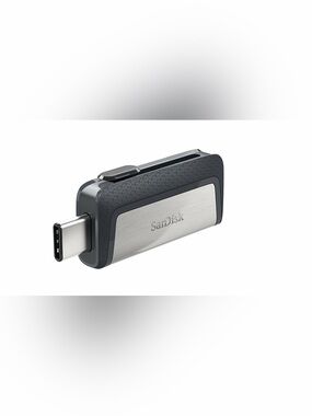 NEW SanDisk Ultra Dual Drive USB Type C Flash Drive 256GB